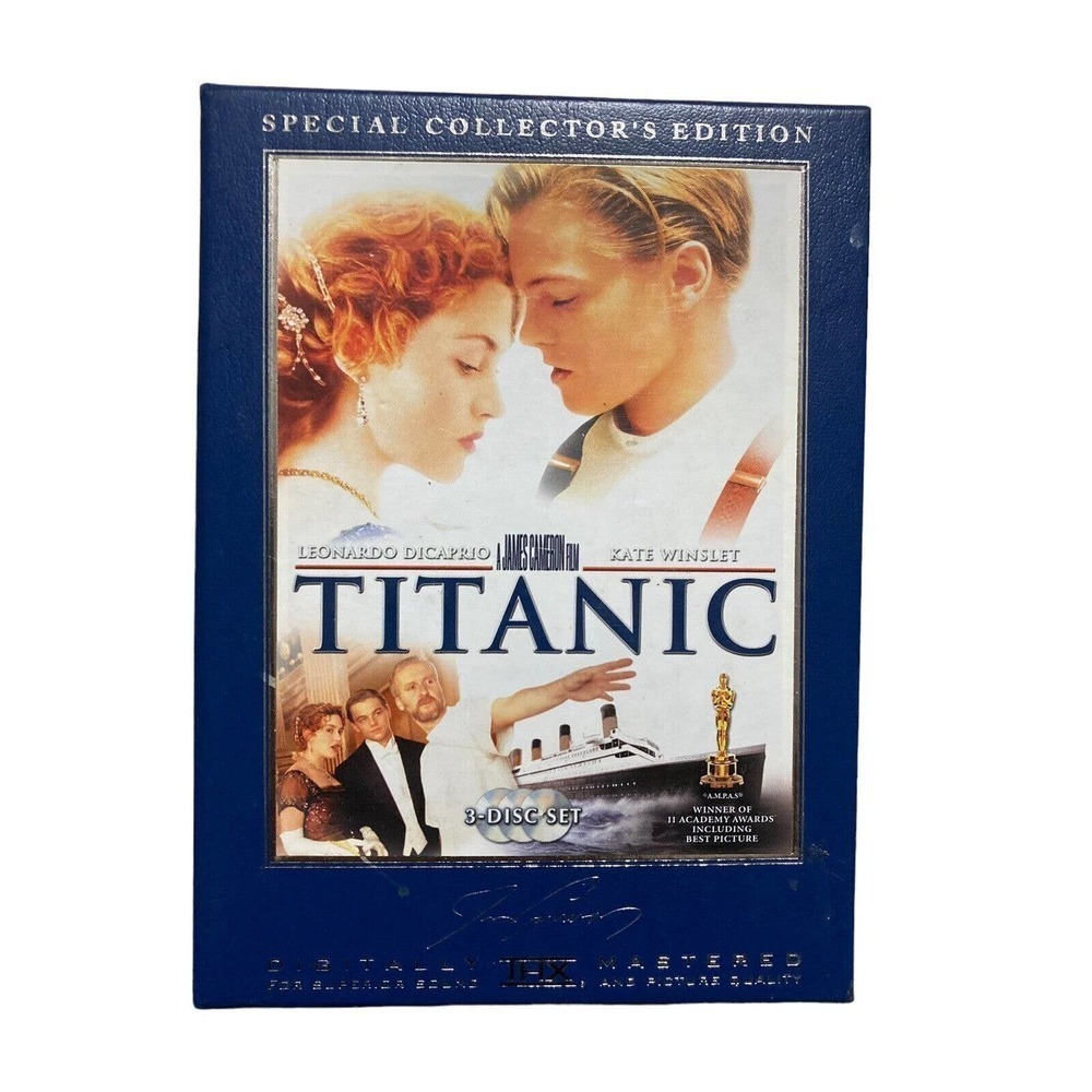 Titanic Special Collector's Edition DVD 3-Disc Box Set THX Remastered